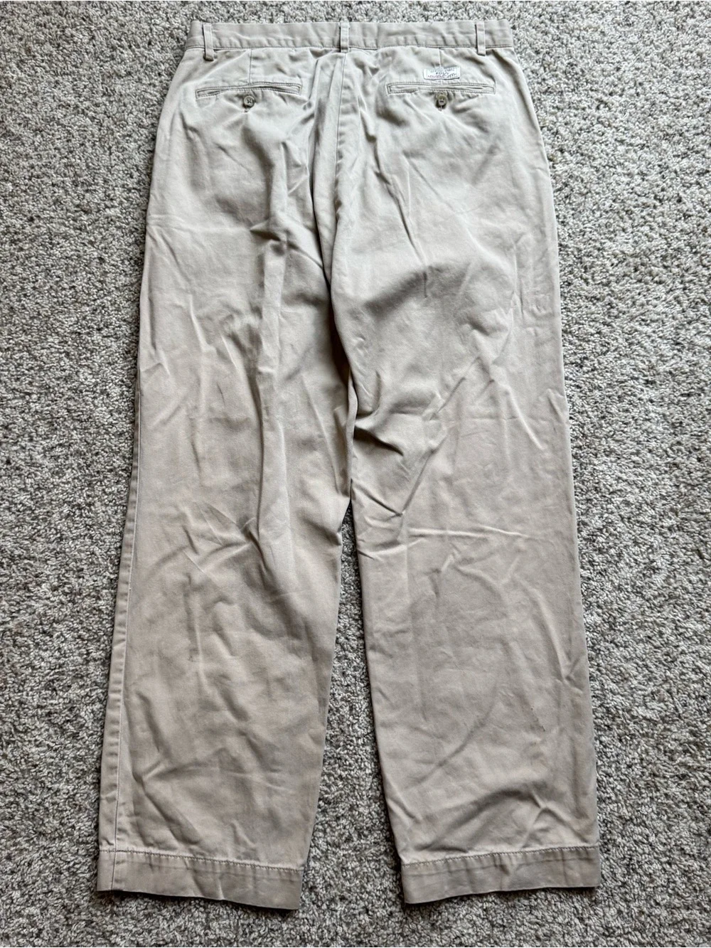 Polo Ralph Lauren Khaki Chino Pants Men’s 32x28 Classic Straight 100% Cotton